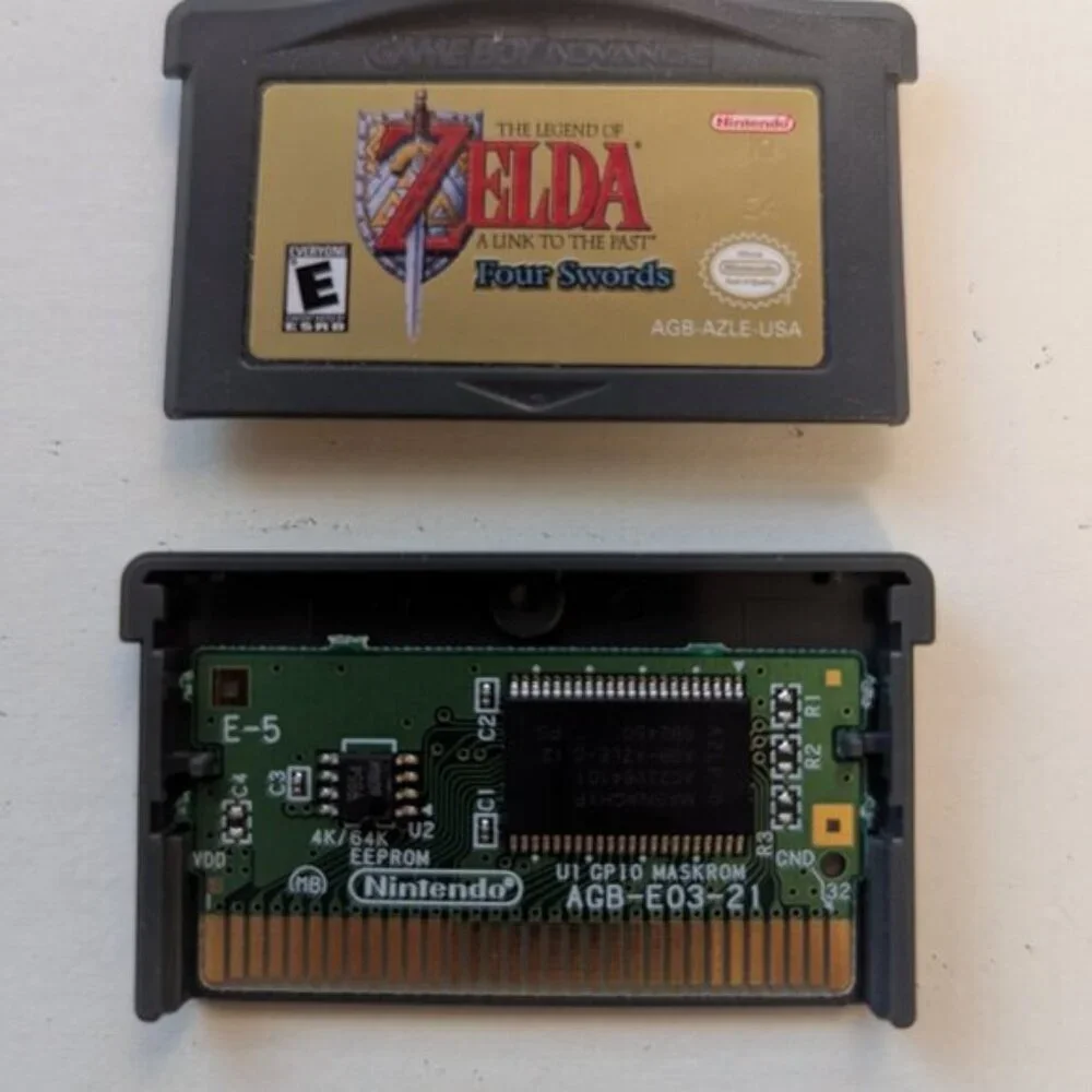 💚 Zelda A Link to the Past and Four Swords – Game Boy Advance